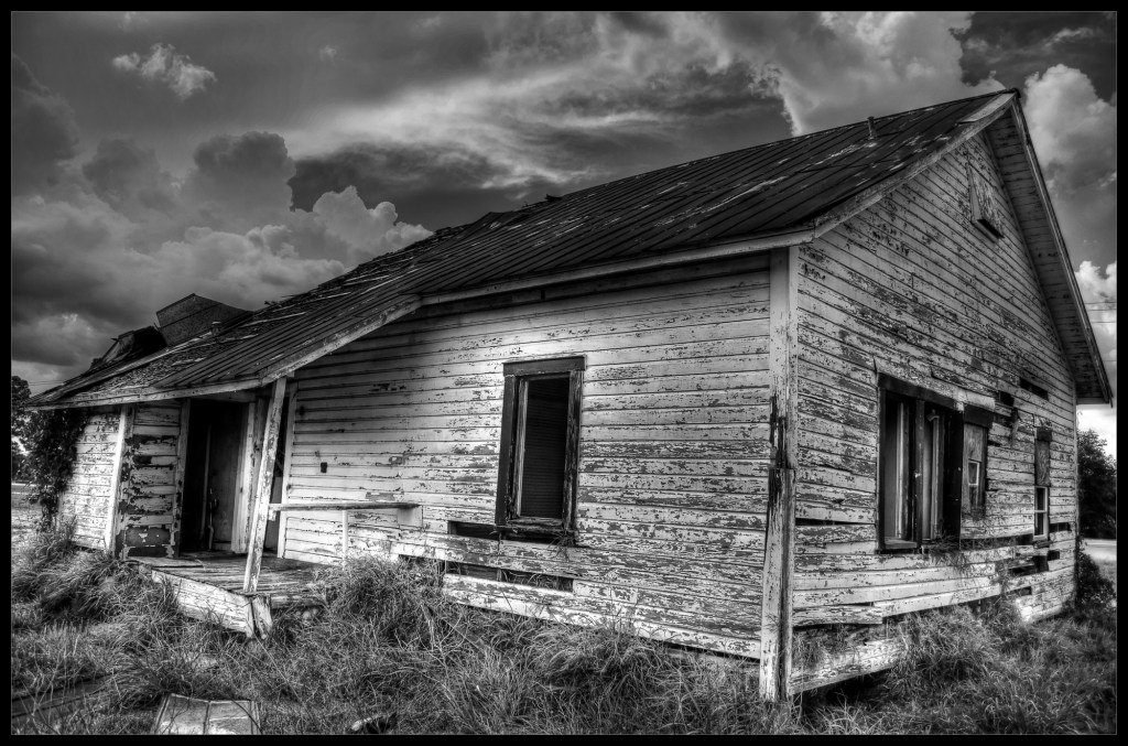"Slow Motion", a black and white urbex photo by Robert Santafede